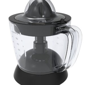 Presse-agrumes Électrique 1L - Moteur Silencieux avec Double Cône et Rangement Cordon - 40W