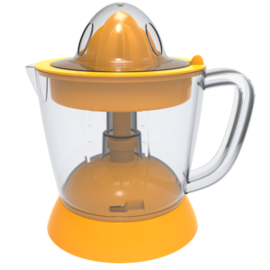 Presse-agrumes Électrique 1L - Rotation Bidirectionnelle Automatique et Double Cône - 40W